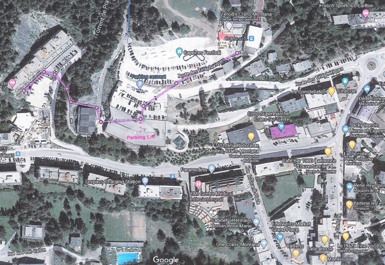 La Marmotte, Au Coeur Du Village De Crans, Proche Du Telecabine Cry D'Er Exterior foto